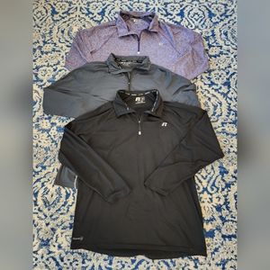 RUSSELL ATHLETIC DRI-POWER MEN'S LARGE ACTIVEWEAR PULLOVER EUC!!